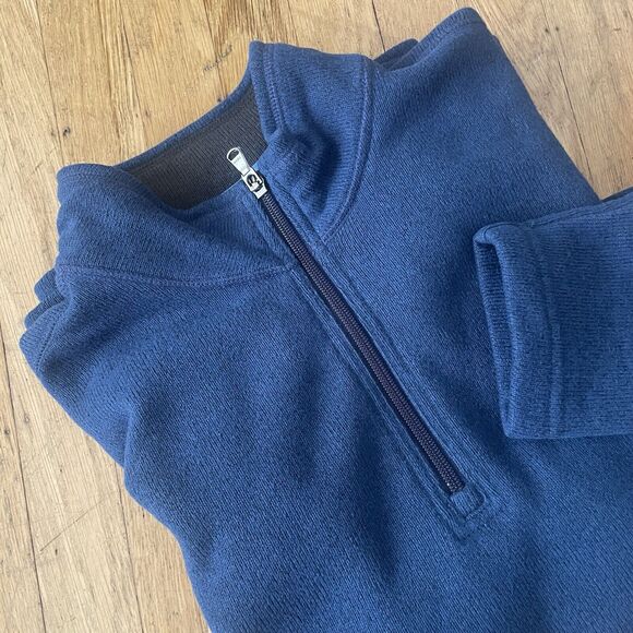 Izod Men’s Pullover Sweater Sz M Blue Advantage Performance Natural Stretch Golf - Picture 1 of 7